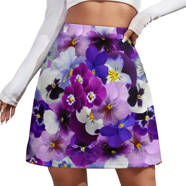 Groovy Hippy Retro Modern Mini Skirts