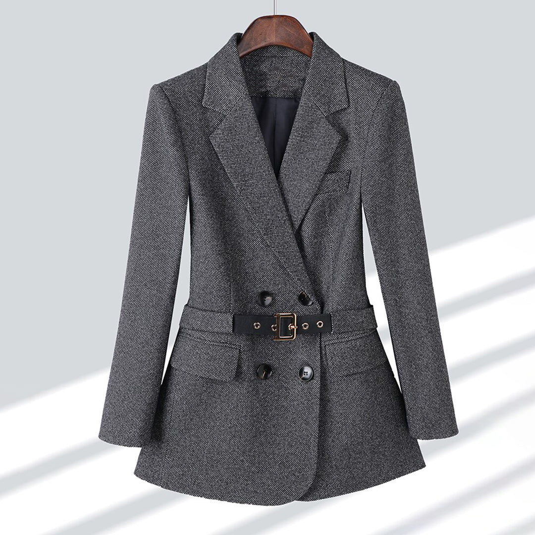 Malou - Stylish blazer with belt