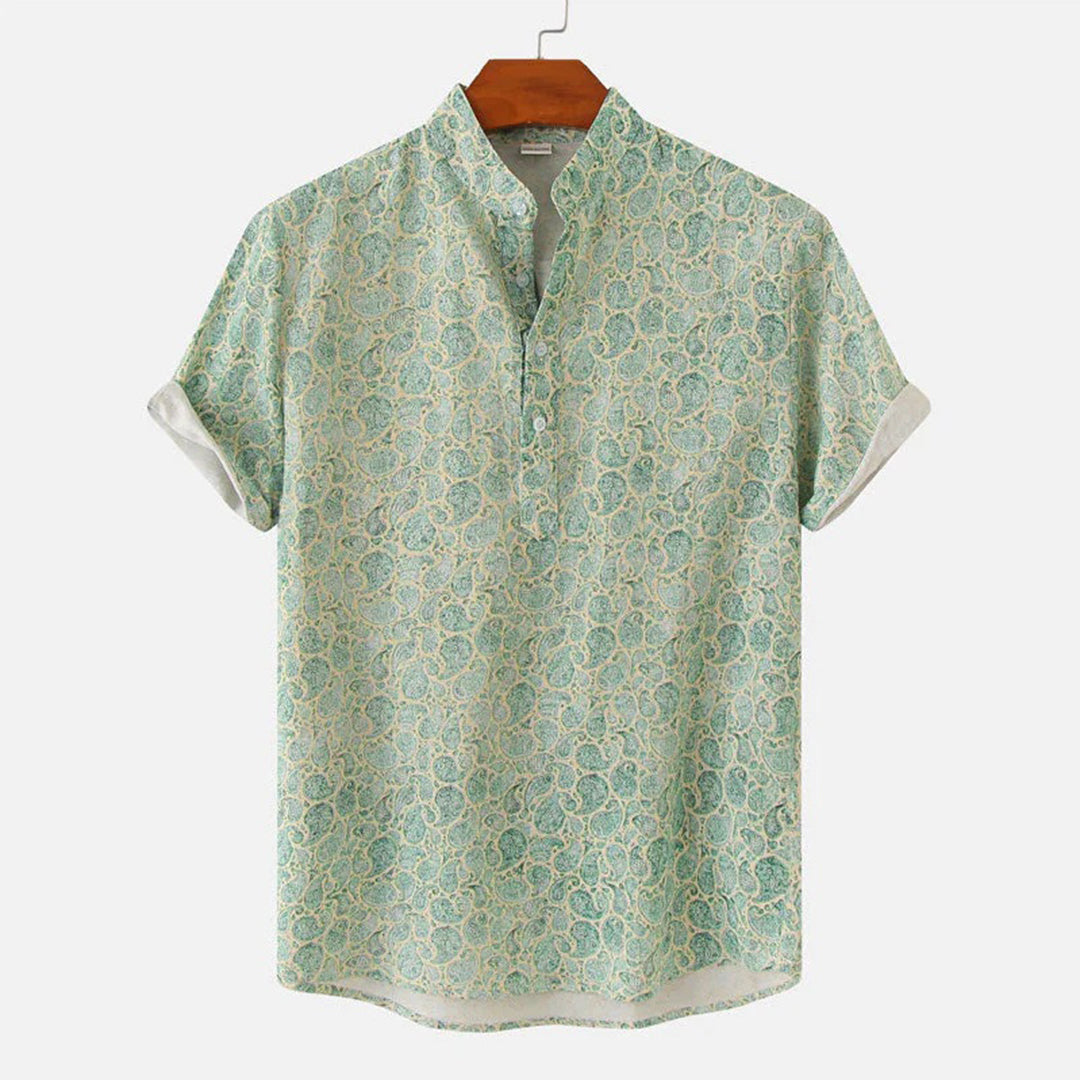 Ambrose - Polo with Pattern - Casual - Timeless Style - Ideal for Summer