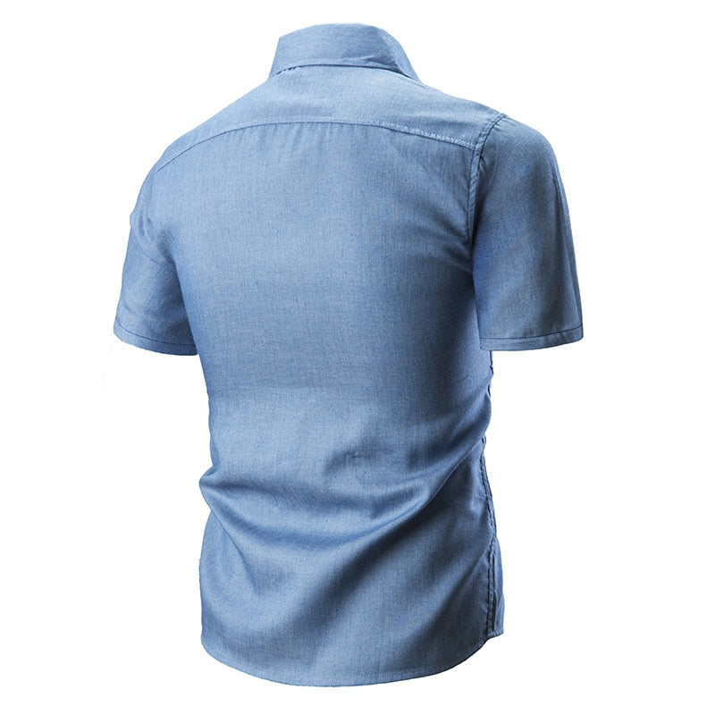 Ruben - Denim blouse