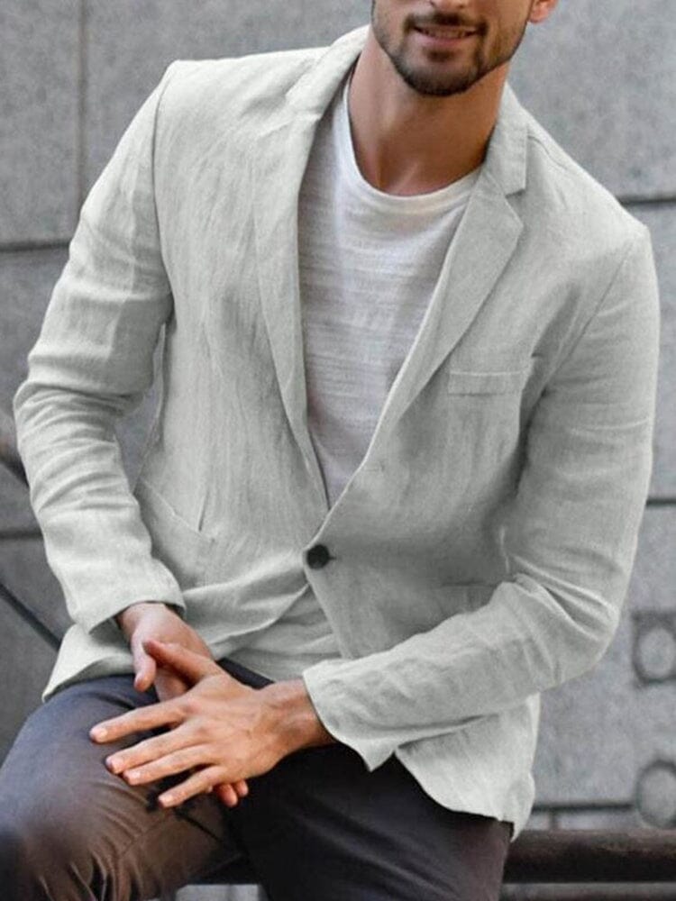 RICK - Casual cotton blazer