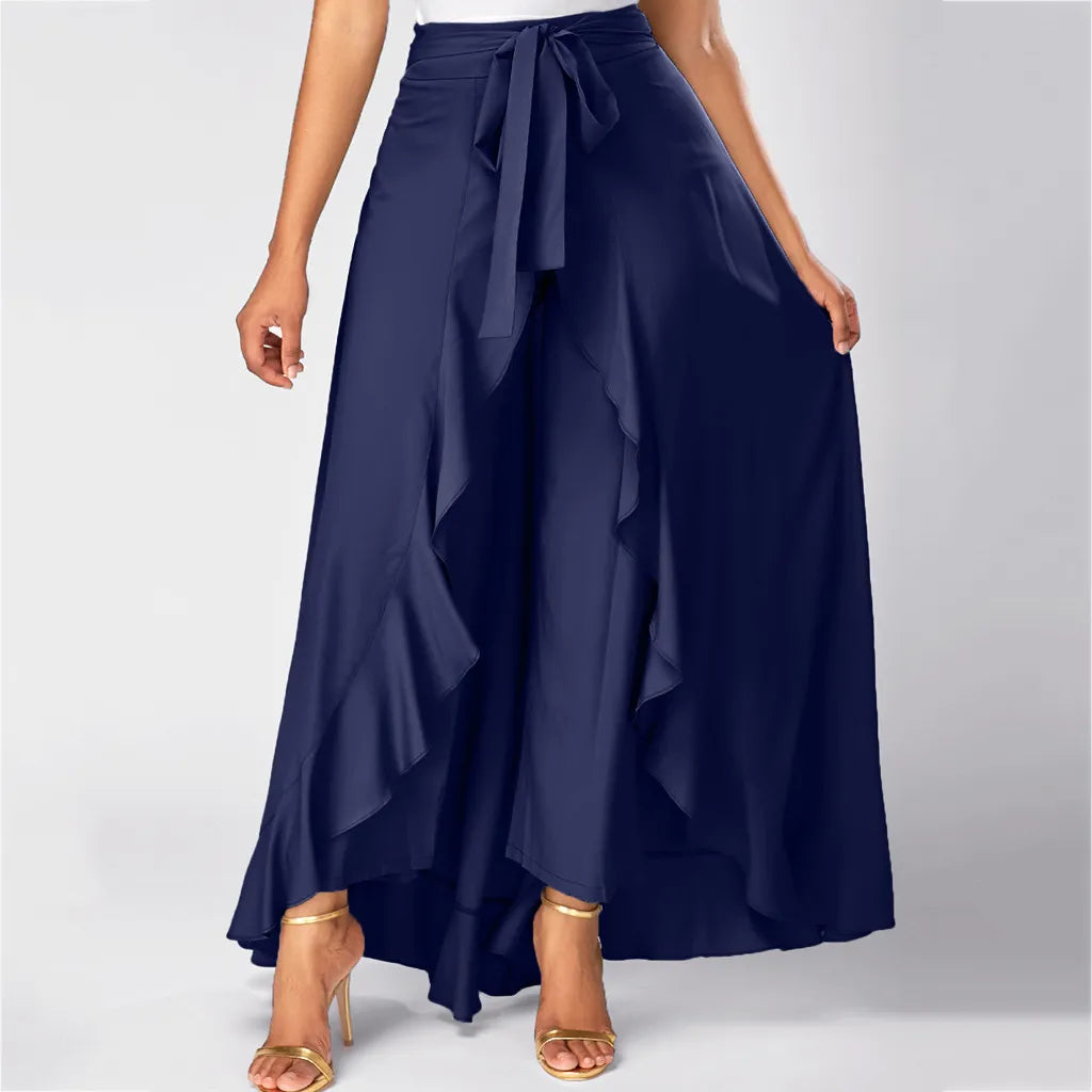 Hernia - Maxi skirt with ruffle detail