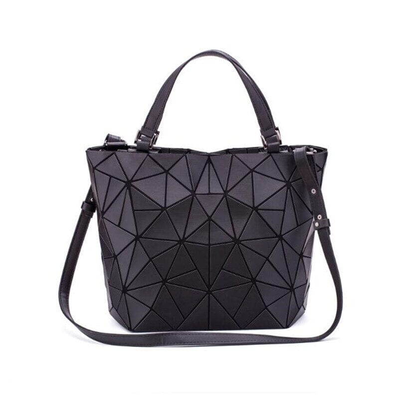 Gemini - Structured carrier bag with geometric pattern