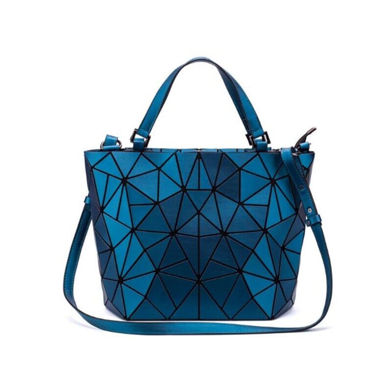 Gemini - Structured carrier bag with geometric pattern