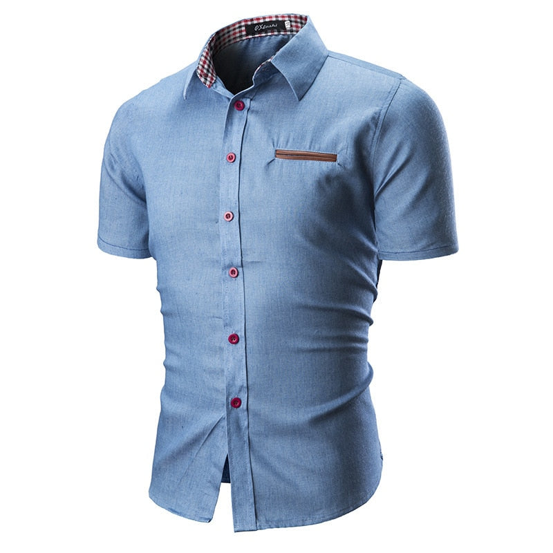 Ruben - Denim blouse