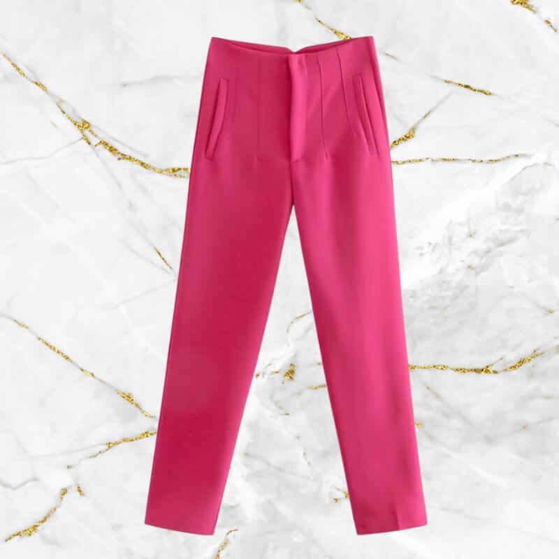 Isabel - High-waisted trousers