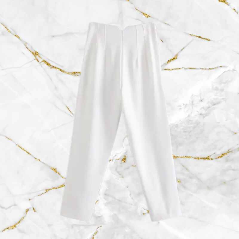 Isabel - High-waisted trousers