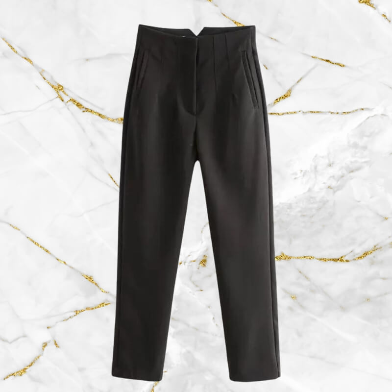 Isabel - High-waisted trousers