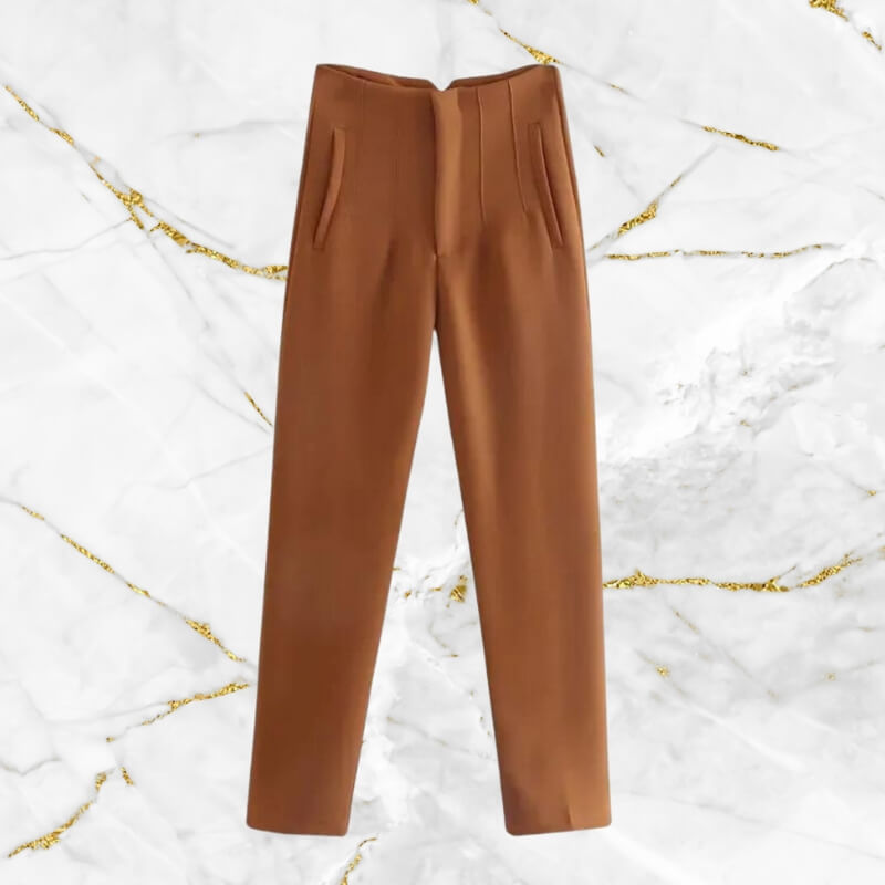 Isabel - High-waisted trousers