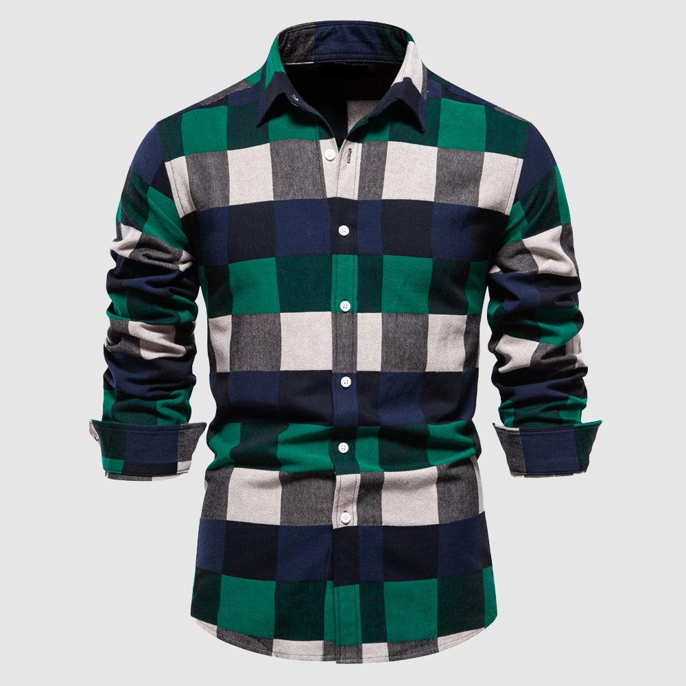 Hernan - Retro plaid shirt