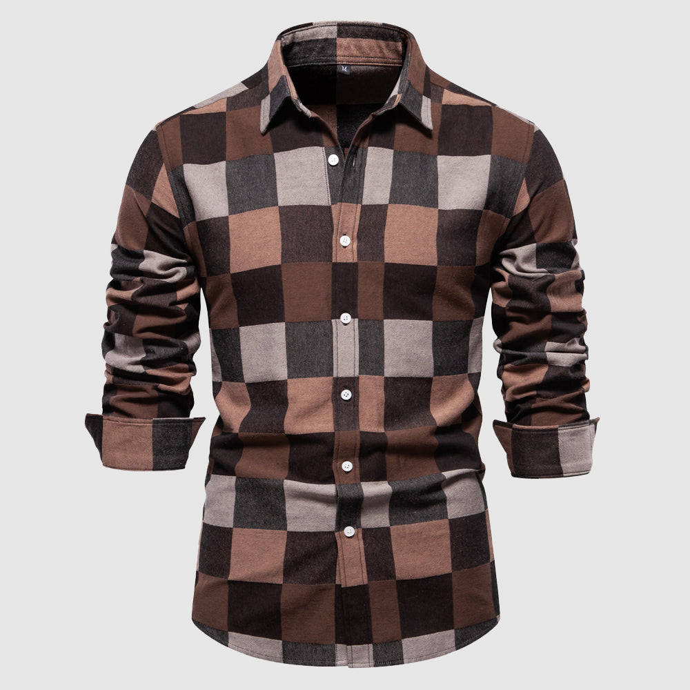 Hernan - Retro plaid shirt