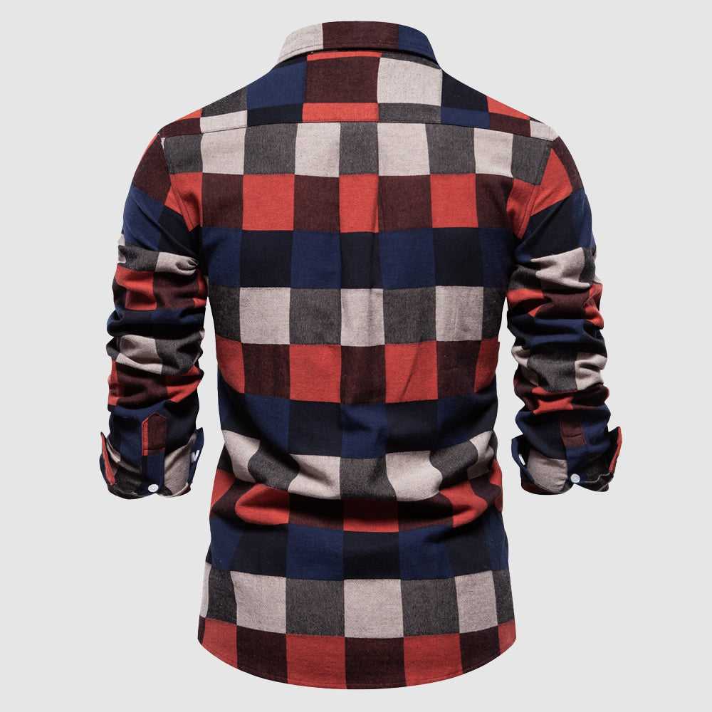 Hernan - Retro plaid shirt