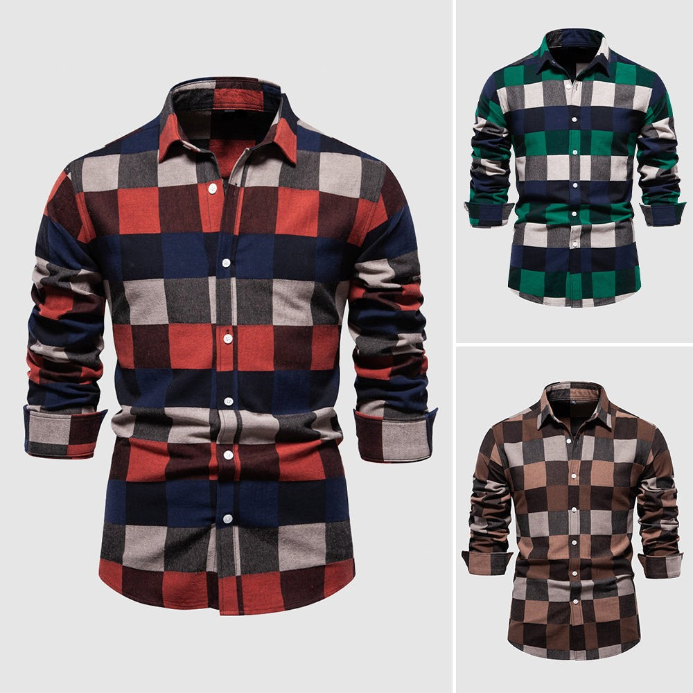 Hernan - Retro plaid shirt