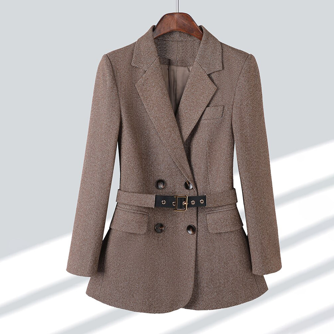 Malou - Stylish blazer with belt