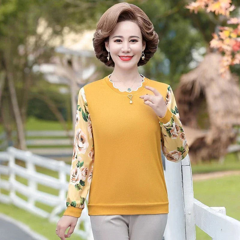 Spring style chiffon blouse