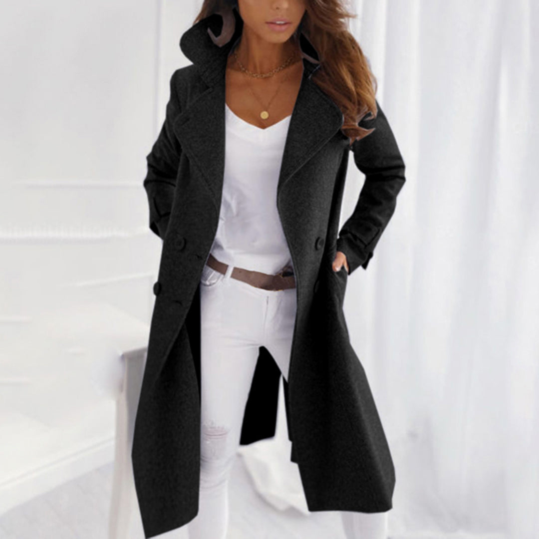 Lucie - Long coat for women