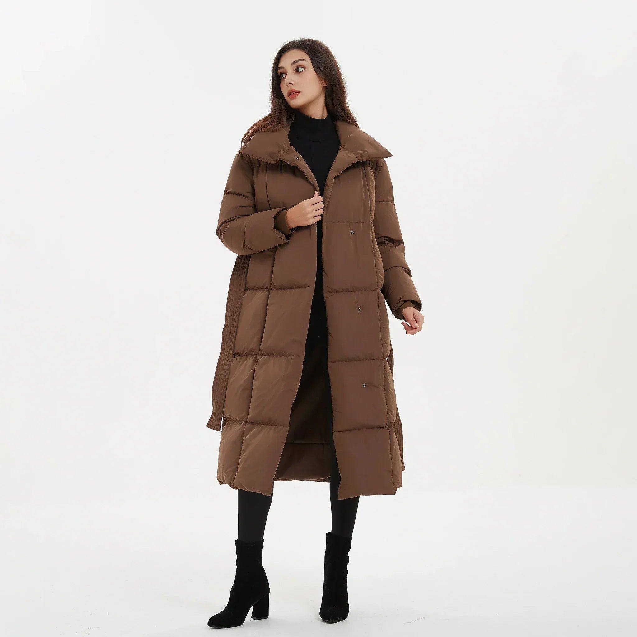 Noemi - Coat with belt