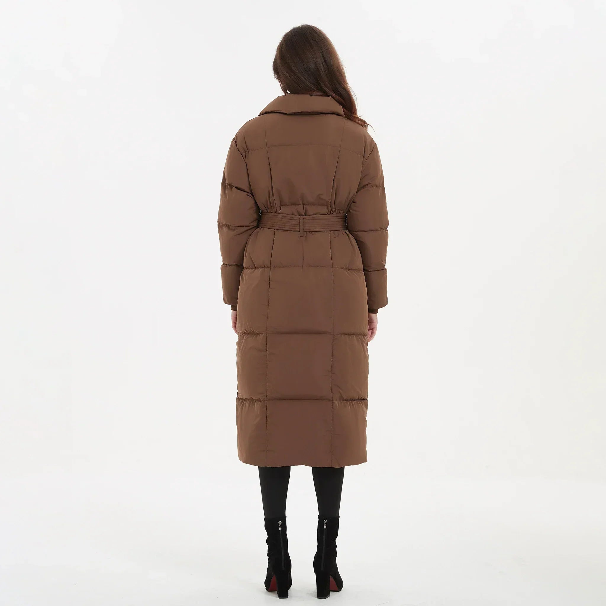 Coat with belt