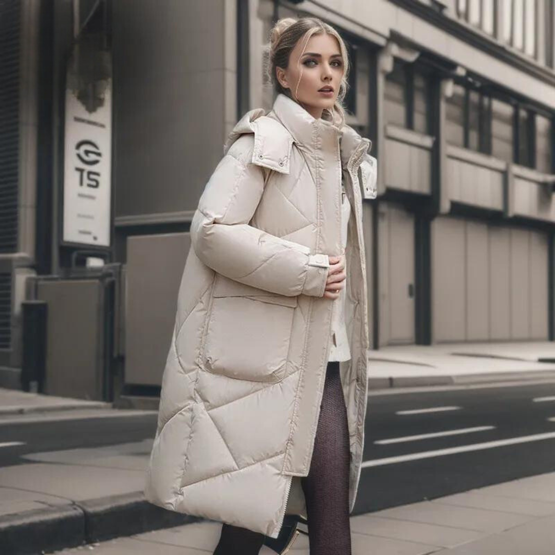 Aloisia - Warm long puffer jacket