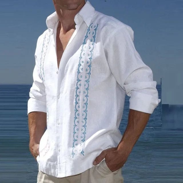 Zane - Long Sleeve Polo For Men - Casual - Versatile Design - Ideal For Summer