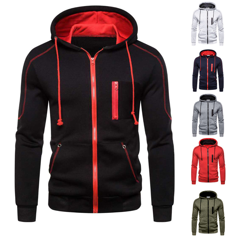 Fleece hoodie for men