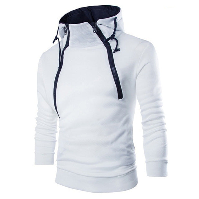 High neck hoodies for men