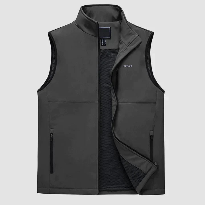 Theo - Lightweight Sleeveless Jacket For Men