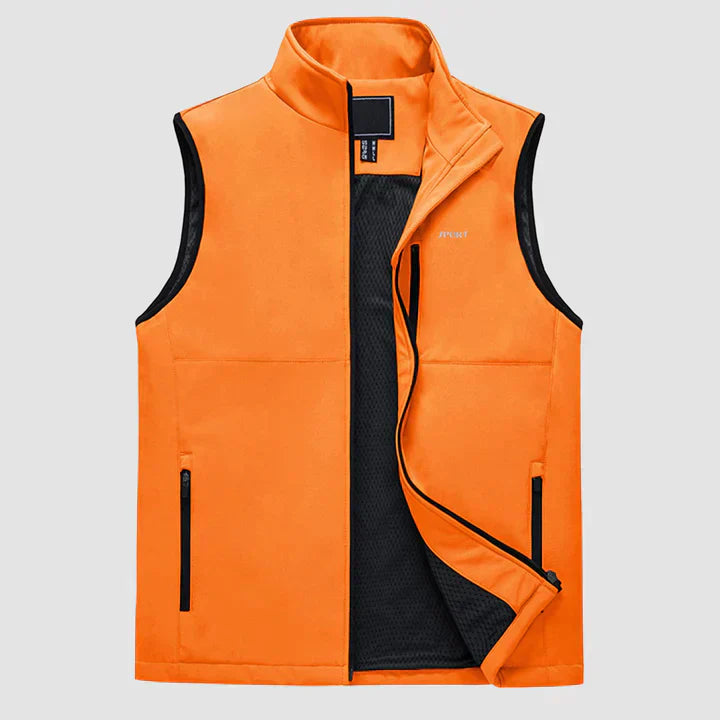 Theo - Lightweight Sleeveless Jacket For Men