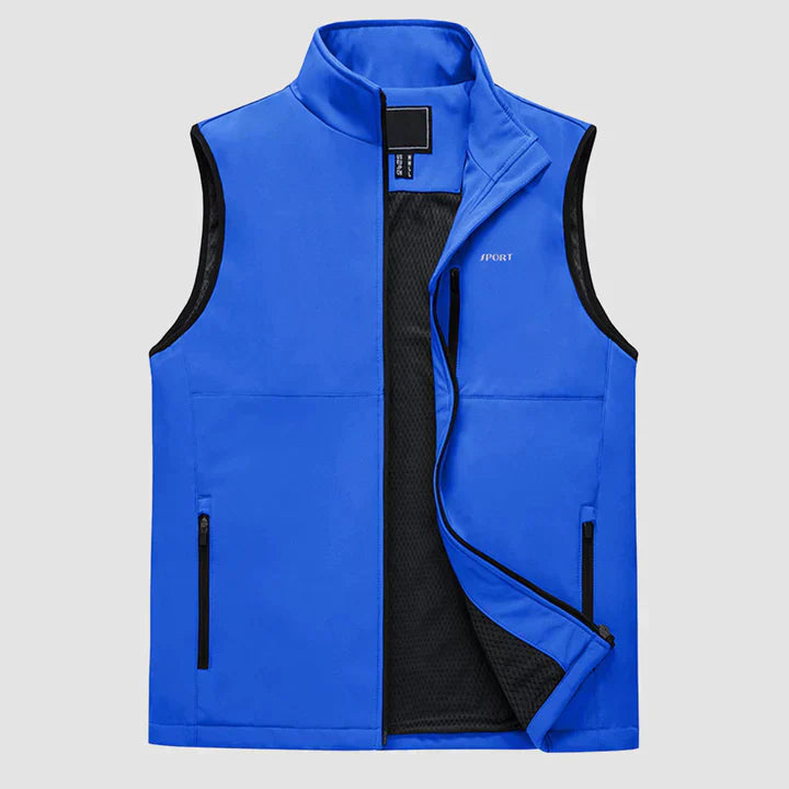 Theo - Lightweight Sleeveless Jacket For Men