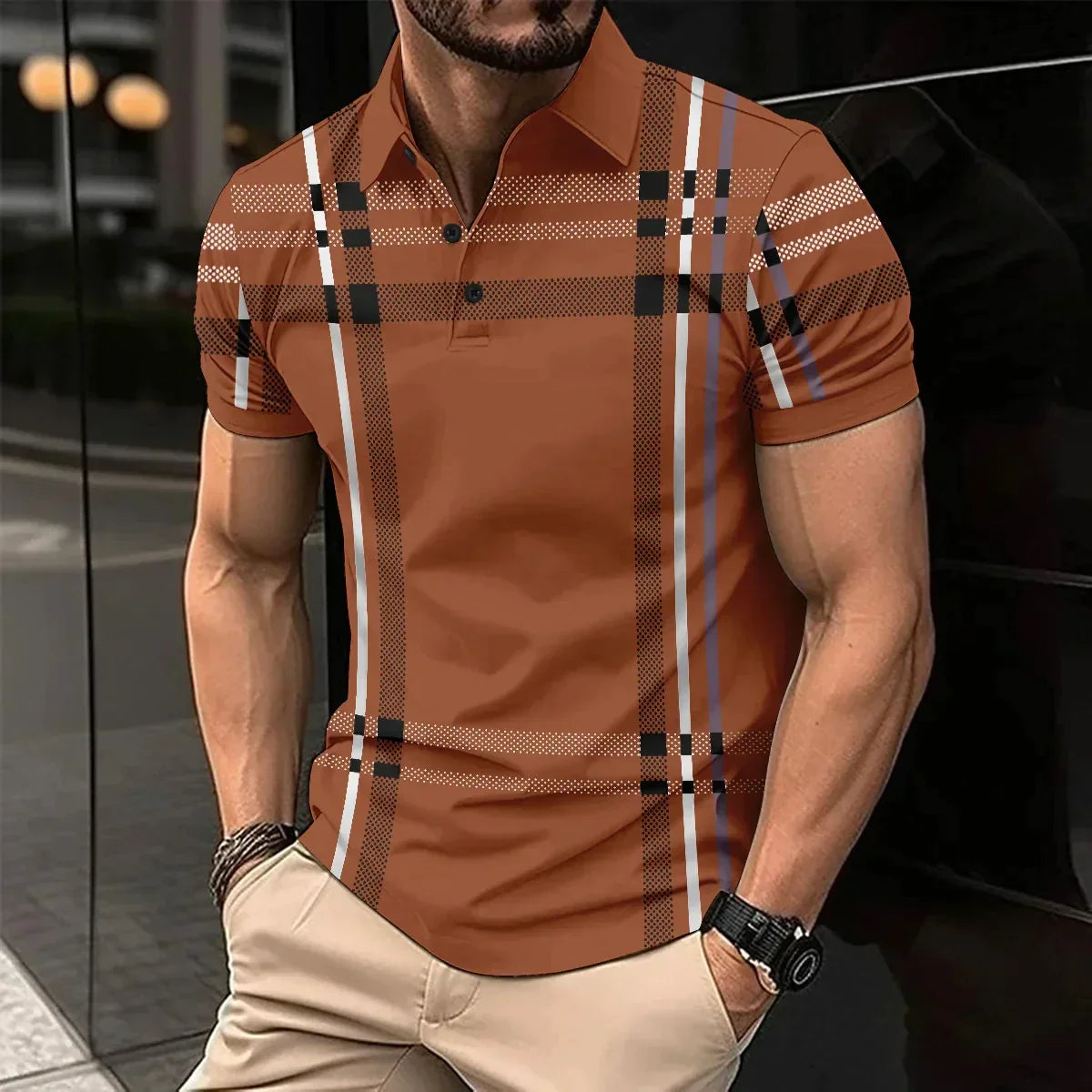 Brett - Stylish men's polo shirt