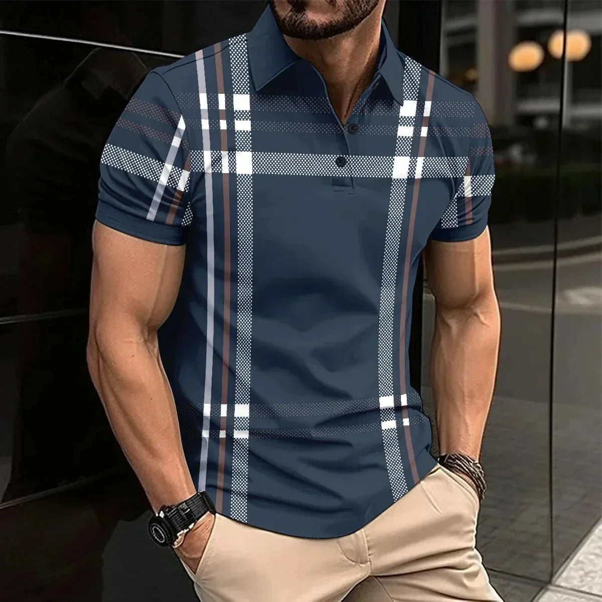 Brett - Stylish men's polo shirt