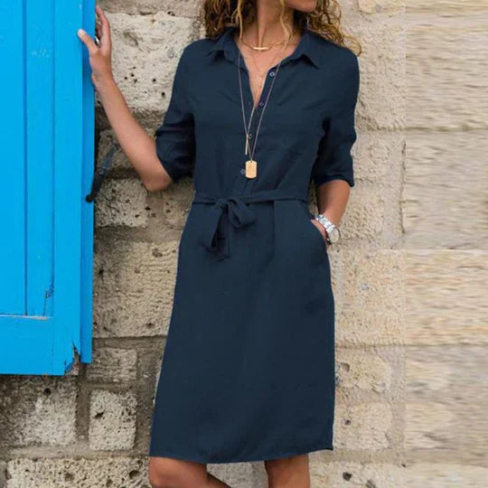 Shirt dress – classic & tailored