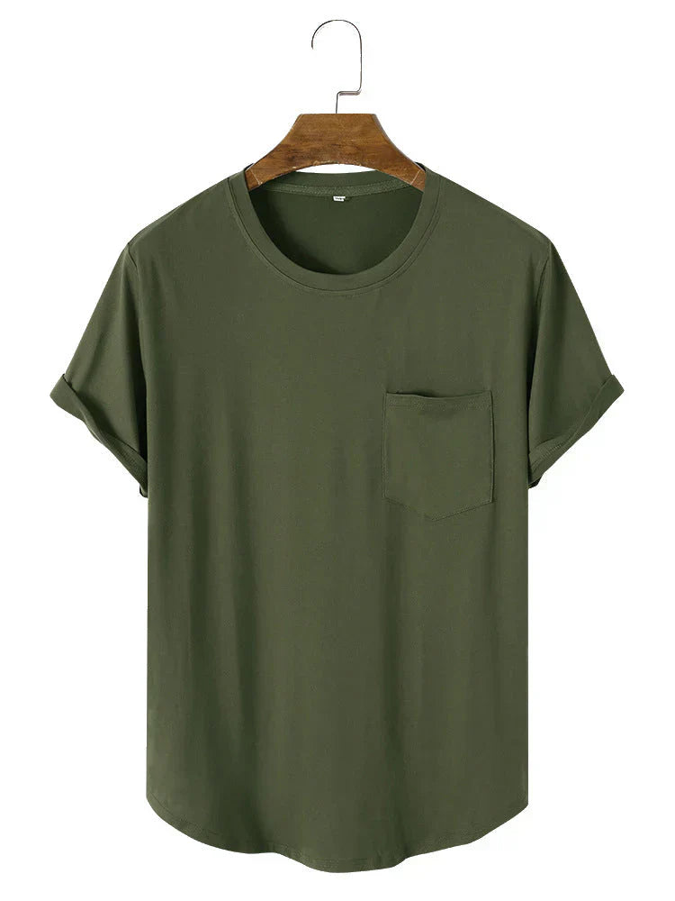 Tom | plain basic t-shirts with pocket