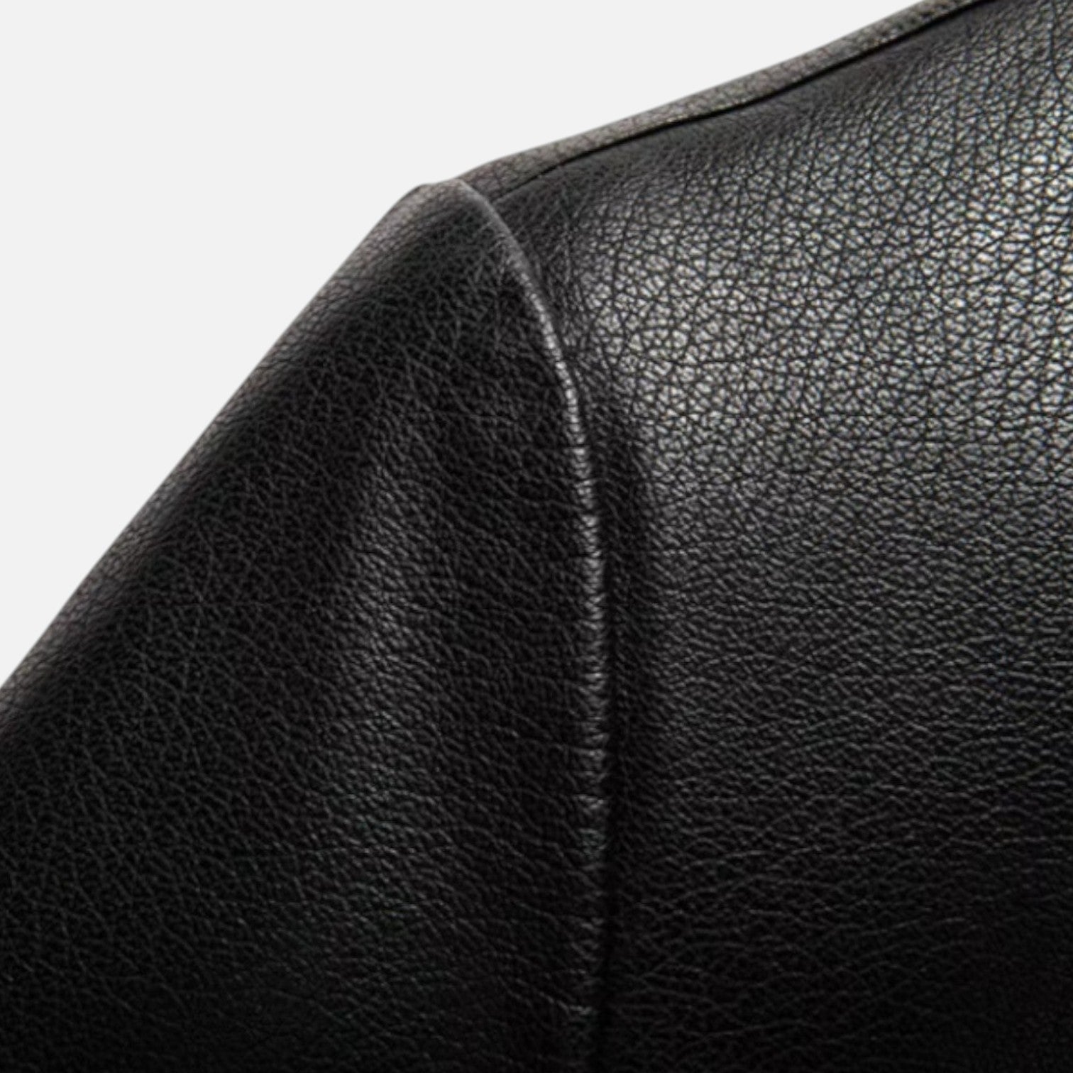 Monacogents | Premium Sheep Leather Jacket with Mock Collar