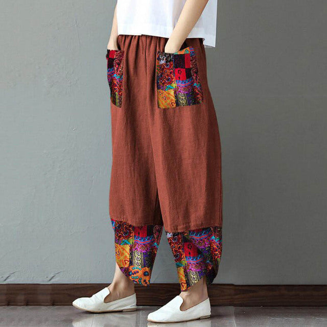 Unice - wide, airy trousers