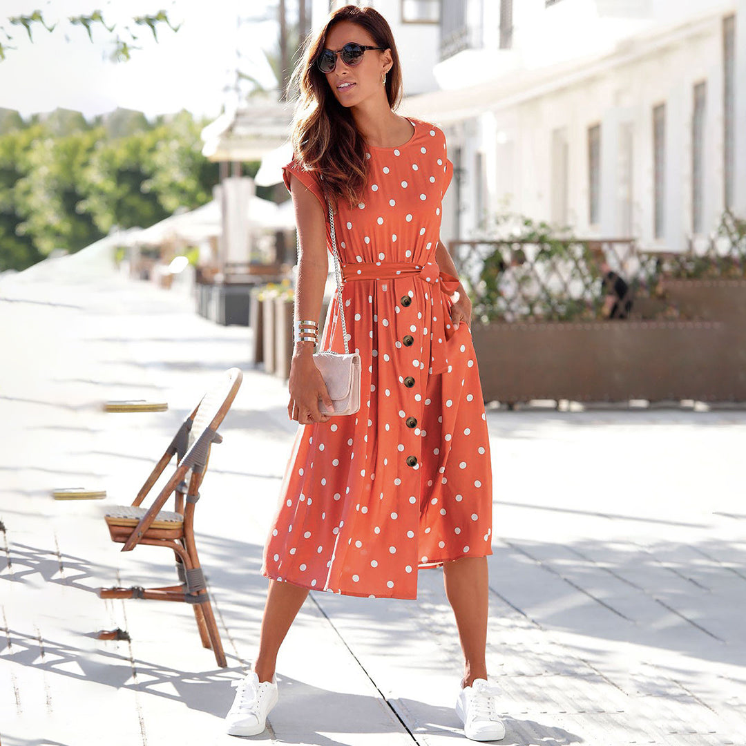 Derya - Casual midi dress