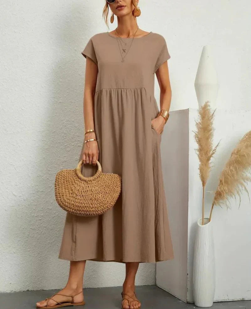 Ruby™ | elegant basic dress made of cotton