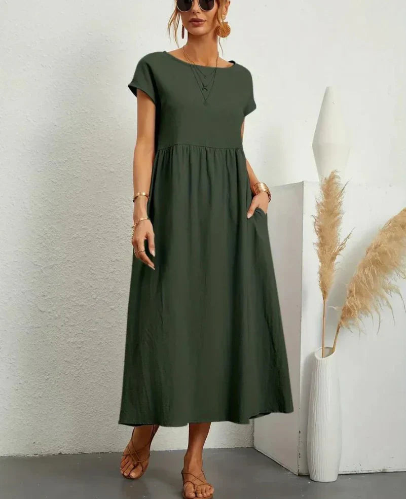 Ruby™ | elegant basic dress made of cotton