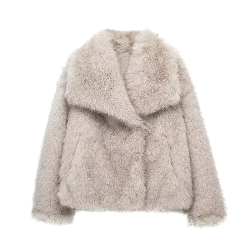 Daintee Jacket Made Of Faux Fur