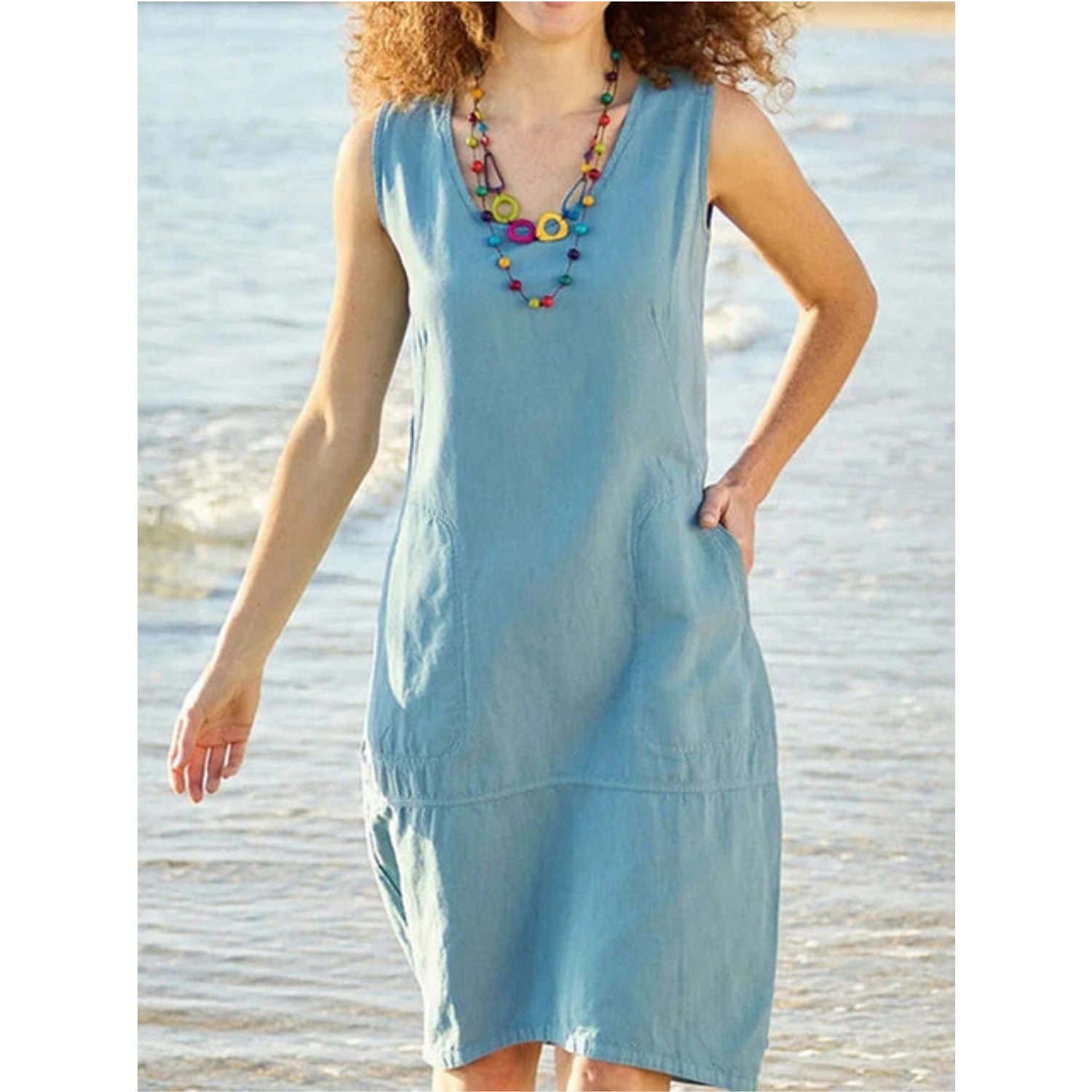 Lena - Casual Sleeveless Dress