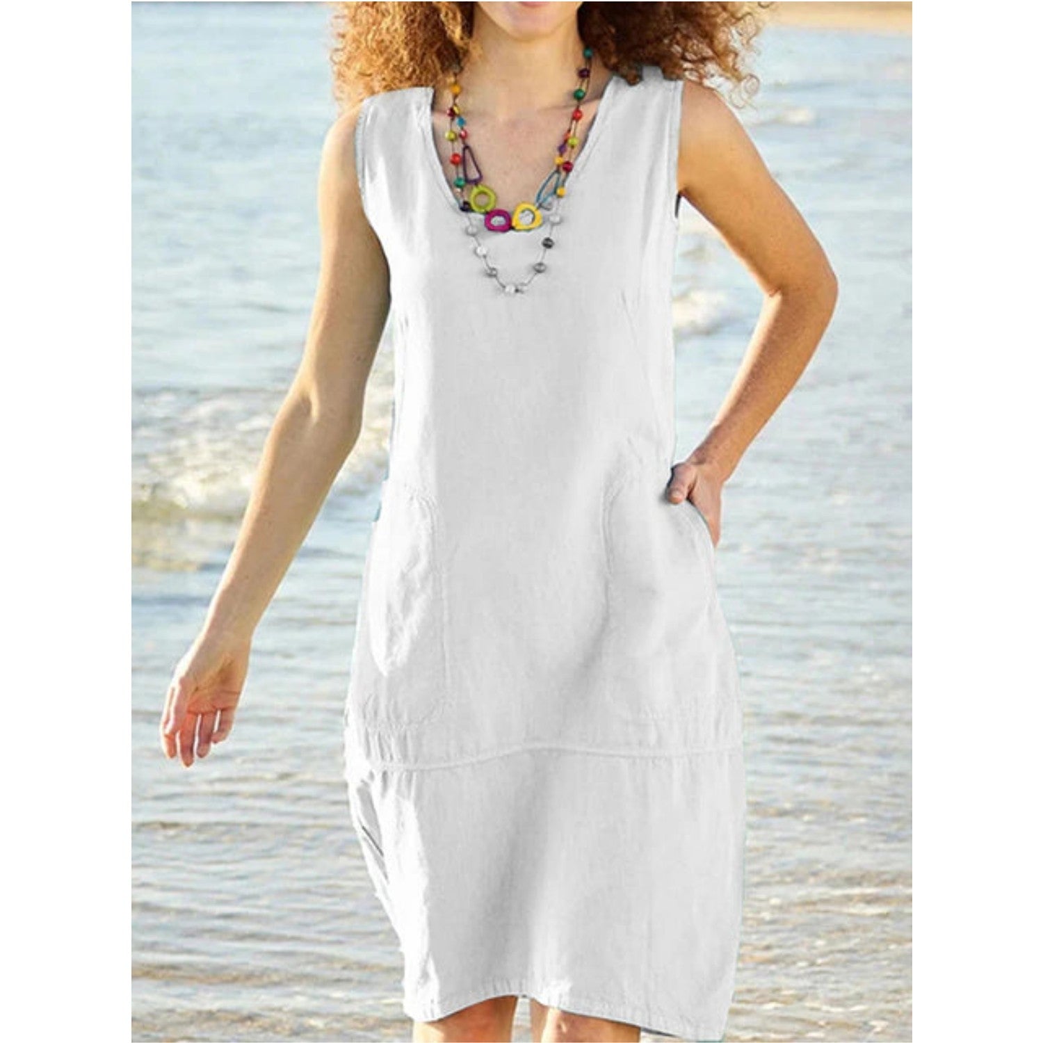 Lena - Casual Sleeveless Dress