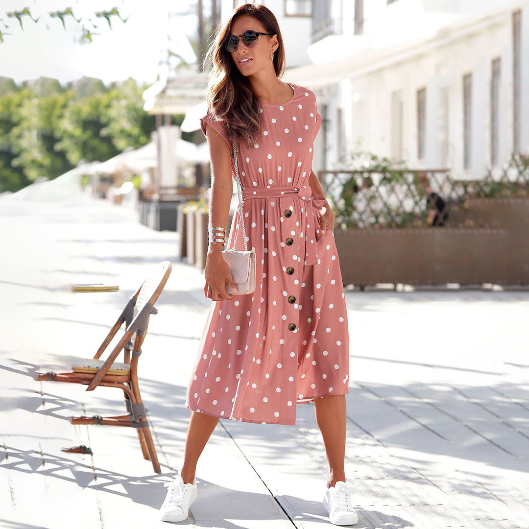 Derya - Casual midi dress