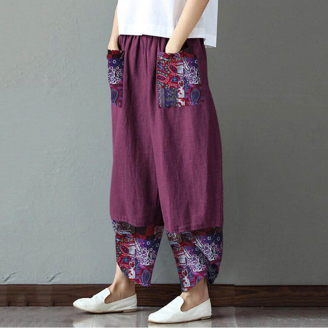 Unice - wide, airy trousers