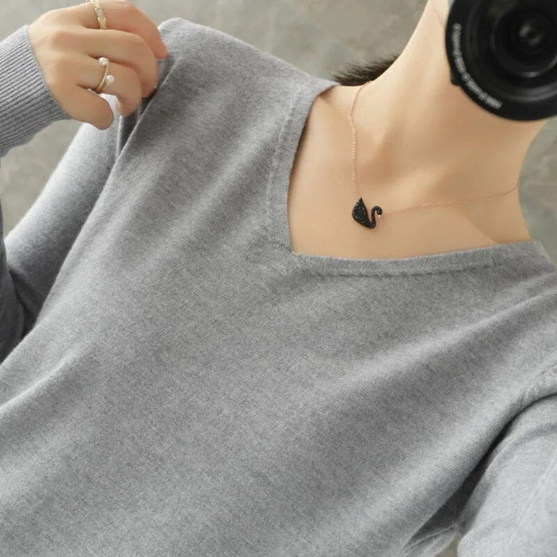 Abelle - V-neck jumper