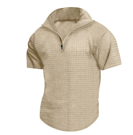 Santiago | Men's Short Sleeve Shirt | Zip-Up