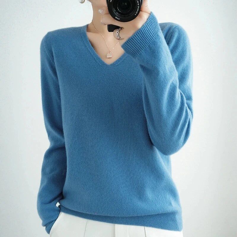 Abelle - V-neck jumper