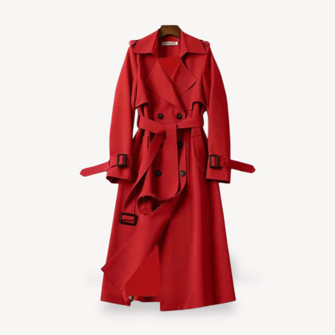 Loravelle | Women's Classic Trench Coat Jacket