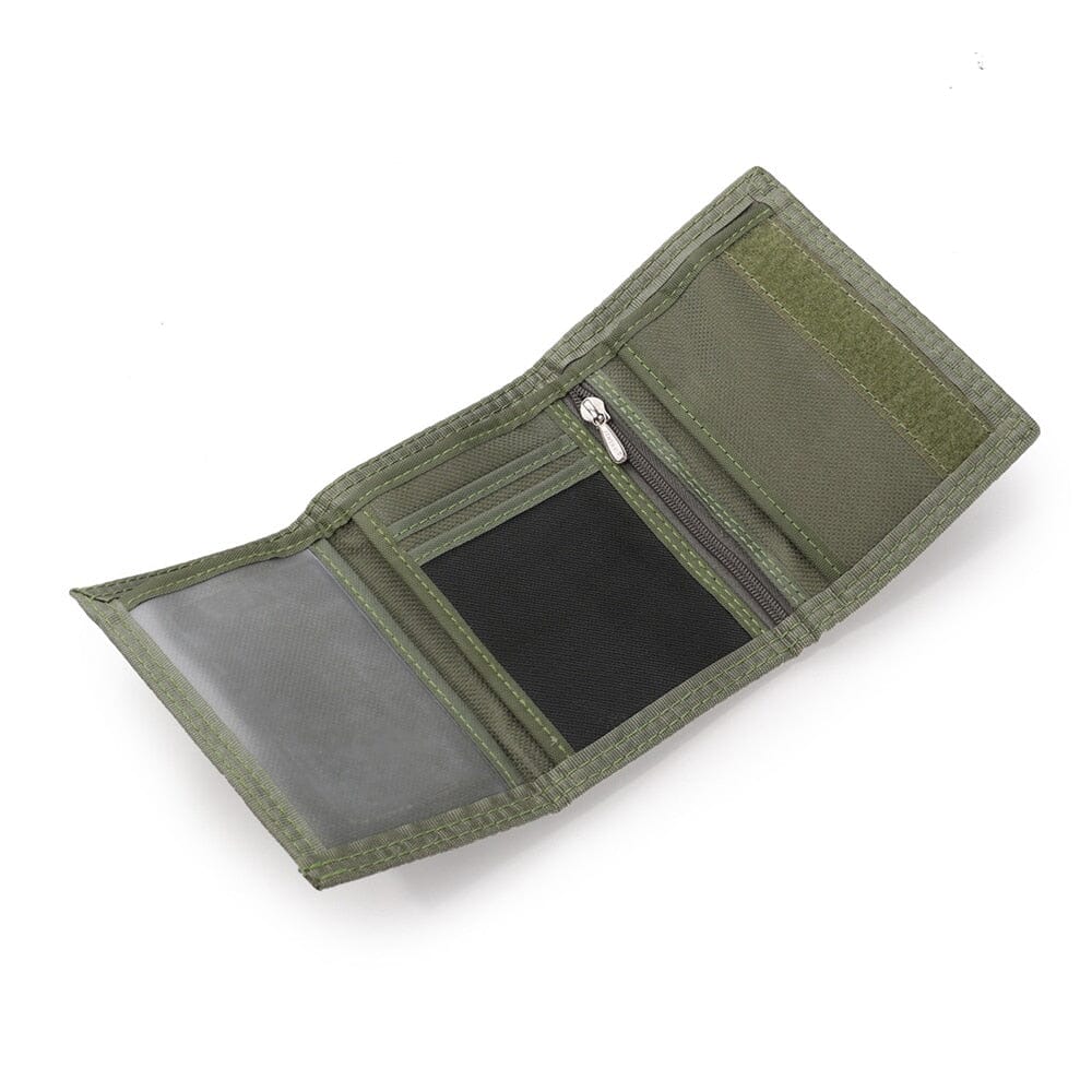 Trekker - Compact tactical wallet with zip pocket