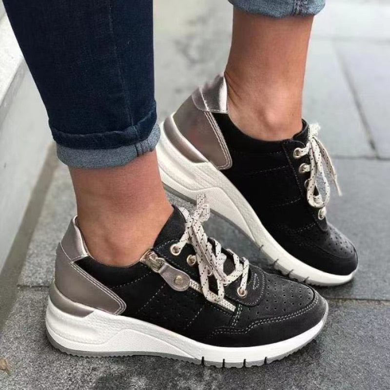 Denise - Trendy Platform Sneakers