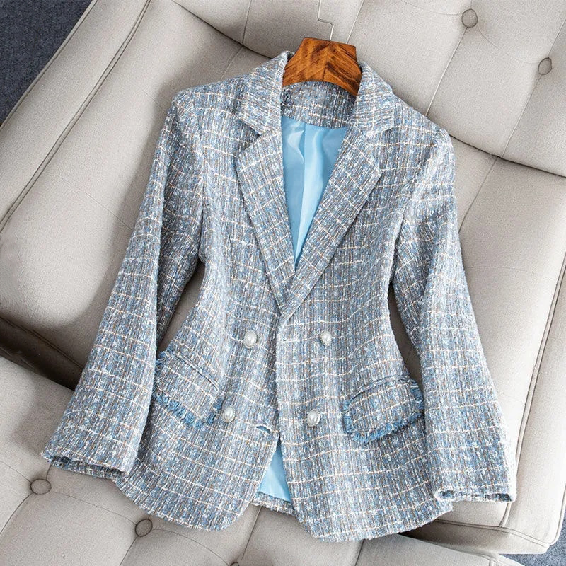 Paloma - Checked blazer for women